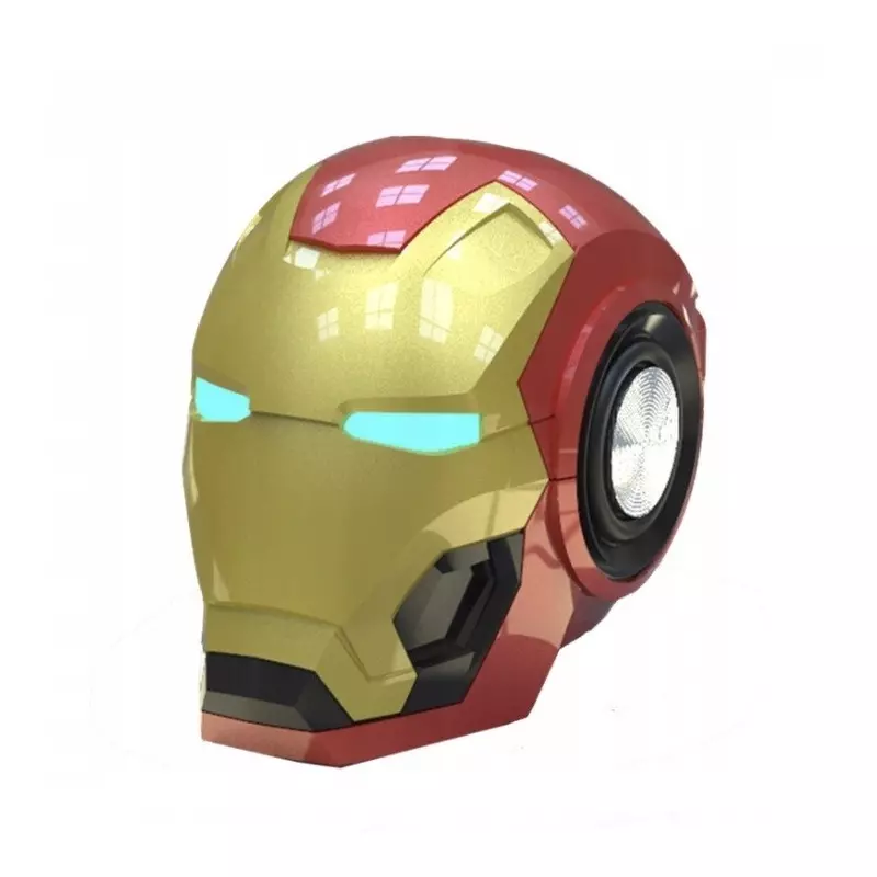 Boxa Bluetooth model Iron Man, rosu