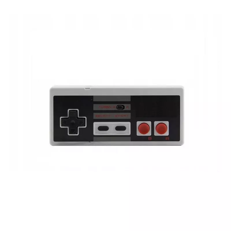 Mini controller retro cu USB pentru Nintendo NES, gri