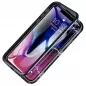 Husa protectie iPhone X/XS magnetica, din sticla securizata, Gonga®