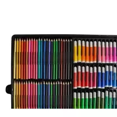 Set 258 elemente pentru pictura si desen, Gonga®