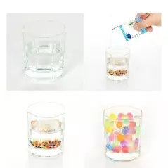 Set 10000 bile decorative din hidrogel, biodegradabile, Gonga®