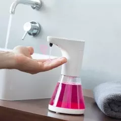 Dispenser automat non-contact pentru sapun lichid, 520 ml, transparent