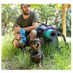 Sticla portabila pentru hrana si apa, 300 ml, Gonga®