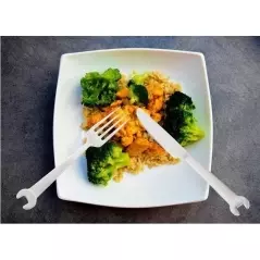 Set 4 tacamuri model mecanic, Gonga®