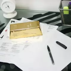 Opritor de usa in forma de lingou de aur, 1000 g, Gonga®