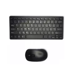 Kit mouse si tastatura Wireless ultra subtire, negru