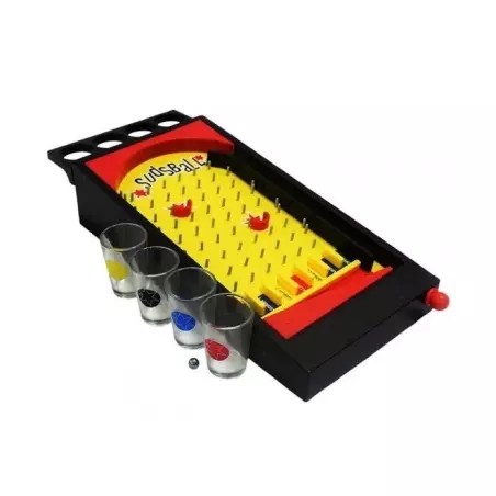 Joc Pinball cu pahare pentru shoturi, Gonga®