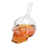 Decantor din sticla in forma de craniu, 700 ml, Gonga®