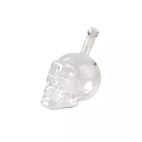 Decantor din sticla in forma de craniu, Gonga®