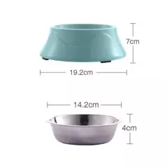 Castron antiderapant 2 in 1 pentru animale de companie, 450 ml, Gonga®