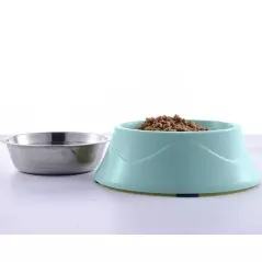 Castron antiderapant 2 in 1 pentru animale de companie, 450 ml, Gonga®