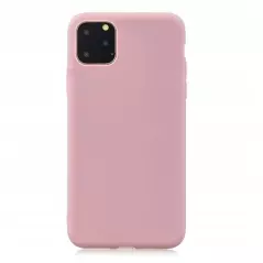 Husa de protectie din silicon, iPhone 11 Pro, roz pudrat