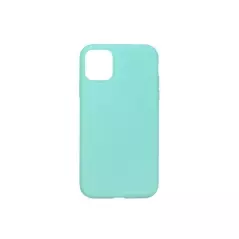 Husa de protectie din silicon, iPhone 11 Pro, verde menta