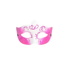Masca carnaval venetian pentru ochi - Roz