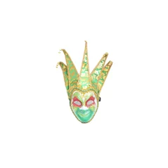 Masca carnaval venetian, verde