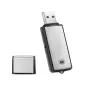 Mini reportofon in forma de stick USB, 8 GB, negru