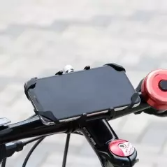 Suport telefon pentru bicicleta GUB 81, negru
