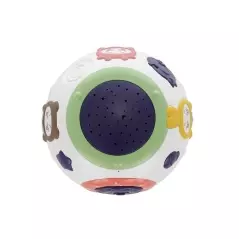 Lampa de veghe cu proiectie si sunet pentru copii, multicolor, Gonga®