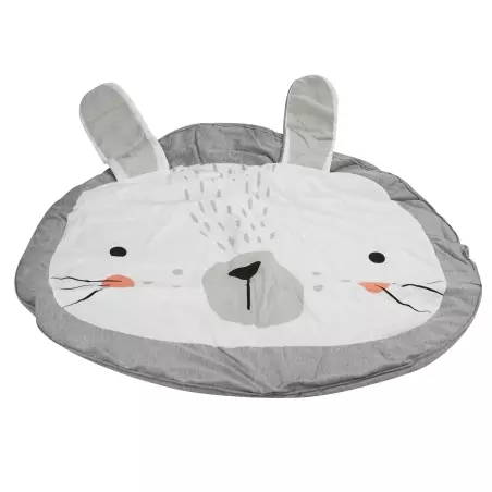 Saltea de joaca pentru bebelusi, model iepuras, 85 cm,Gonga®