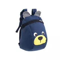 Mini rucsac pentru copii model ursulet, 27 x 21 x 11 cm - Albastru