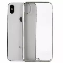 Husa protectie iPhone X, din silicon - Transparent