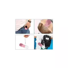 Castron portabil cu sticla de apa pentru animale de companie, Gonga®