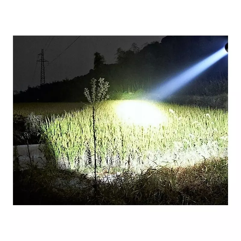 Lanterna cu maner si lumina LED Bailong XP-E W001, 3 moduri de iluminare