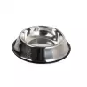 Castron din inox antiderapant pentru caini, model labuta,Gonga®