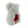 Ursulet din trandafiri in cutie, 25 cm, Gonga®