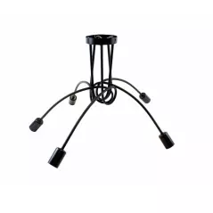 Lustra cu 5 pendule E27, 34 cm