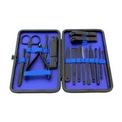 Set pentru manichiura si pedichiura, 15 piese,Gonga®