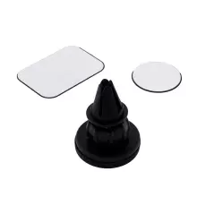 Suport magnetic auto pentru telefon, rotire 360°, prindere tip clema
