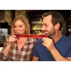 Pahar de shot dublu pentru prieteni adevarati, 75 ml, Gonga®