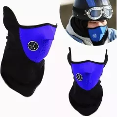 Masca de protectie impotriva vantului, termoactiva, Gonga® - Albastru