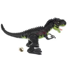 Jucarie dinozaur cu sunete si lumini,5 figurine cu accesorii, Gonga®