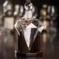 Set decantor in forma de diamant si 9 cuburi pentru racire bauturi, 1000 ml