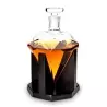 Set decantor in forma de diamant si 9 cuburi pentru racire bauturi, 1000 ml,Gonga®