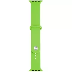 Curea compatibila Apple Watch 1/2/3/4, silicon, 38/40mm - Verde