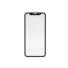 Folie de protectie din sticla securizata 5D pentru Iphone X, full cover - Negru