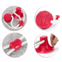 Jucarie interactiva cu ventuza pentru catei, Gonga®