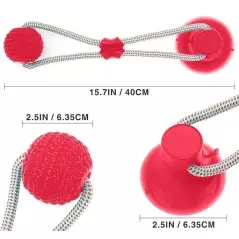 Jucarie interactiva cu ventuza pentru catei, Gonga®