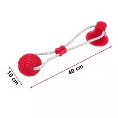 Jucarie interactiva cu ventuza pentru catei, Gonga®