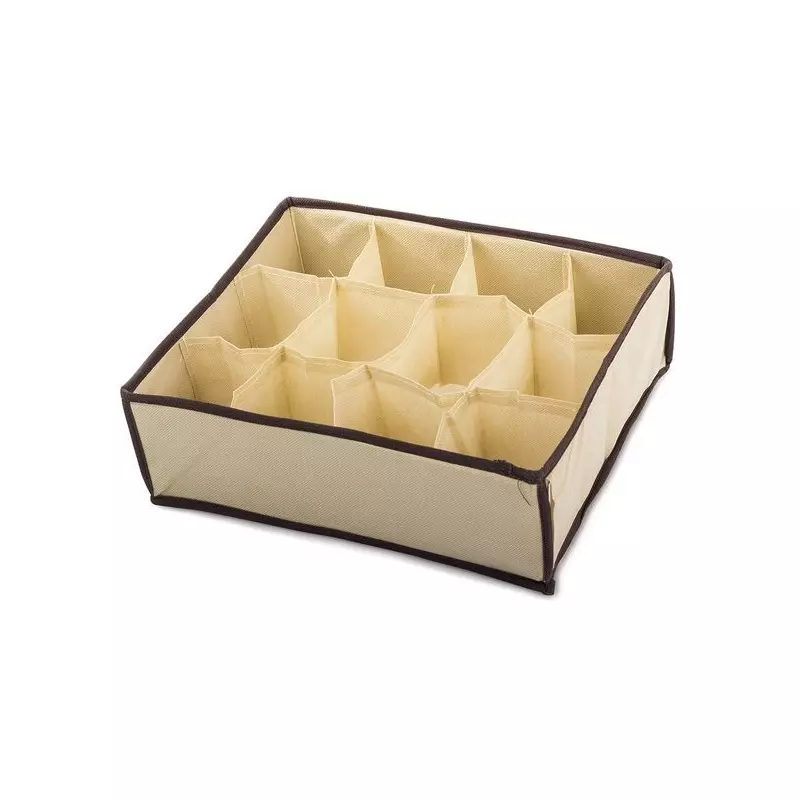 Organizator pentru sosete si lenjerie intima, 12 compartimente,Gonga®