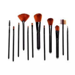 Set 13 pensule pentru machiaj, cu suport,Gonga®