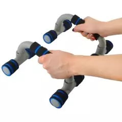 Set 2 manere pentru flotari, cu protectie spuma, Gonga®