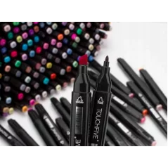 Set Markere Cu Doua Varfuri, 48 Piese, Gonga®