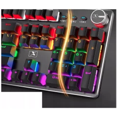 Tastatură mecanică RGB, model BK1000, Gonga®