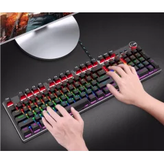 Tastatură mecanică RGB, model BK1000, Gonga®