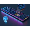Tastatură mecanică RGB, model BK1000, Gonga®