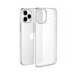 Husa din Silicon, transparenta, compatibila iPhone 12/12 Pro, Gonga